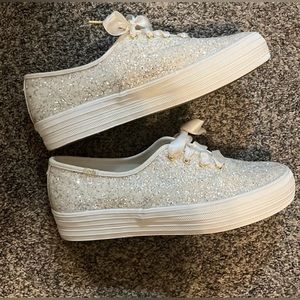 Kate Spade sparkly tennis shoes by Keds
